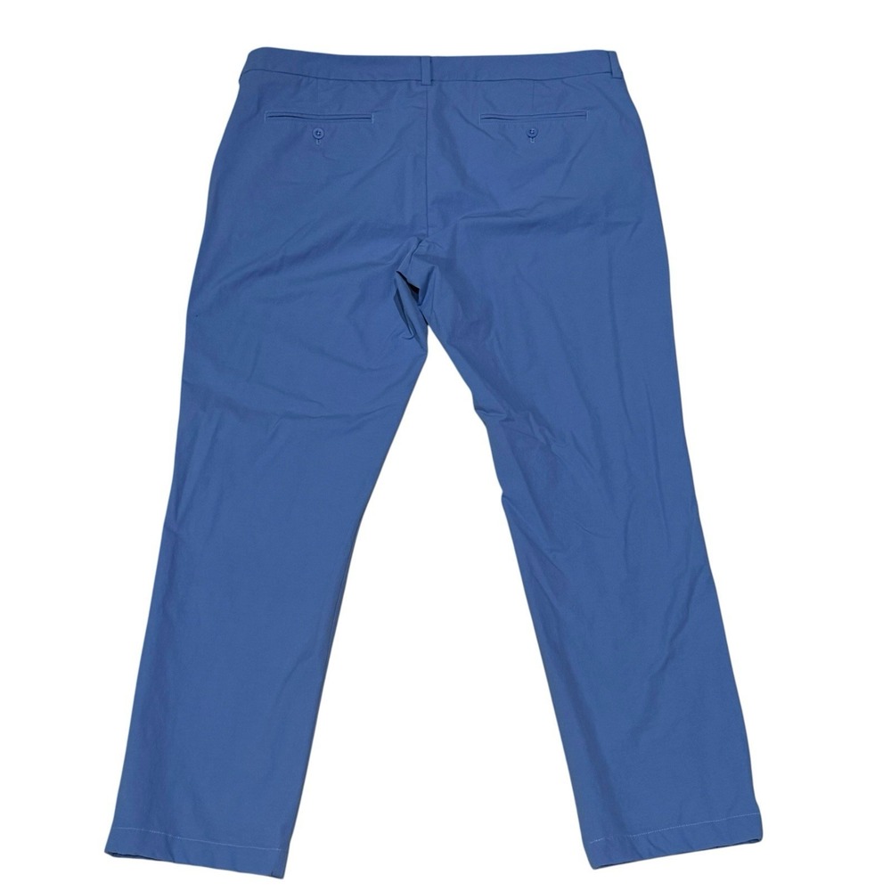 Vineyard Vines Mens Pants 38x32 On The Go Performance Blue Stretch Golf - Picture 2 of 8